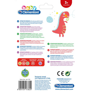 Interaktywna Grzechotka Dinozaur