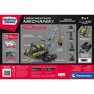 Laboratorium Mechaniki - Dźwig Gąsienicowy