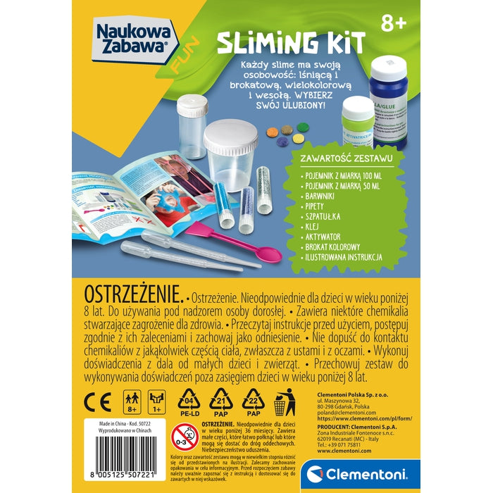 Doświadczenia Slime Clementoni PL