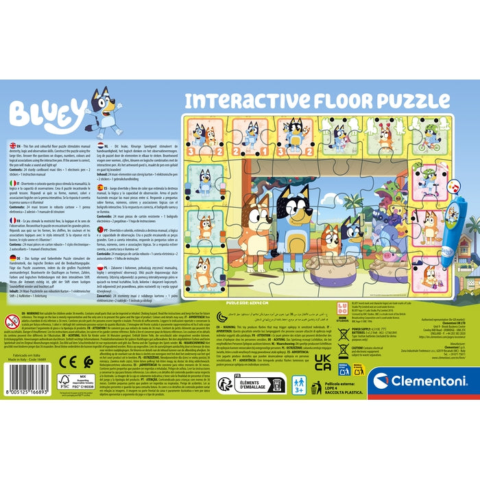 Puzzle Dywan Bluey