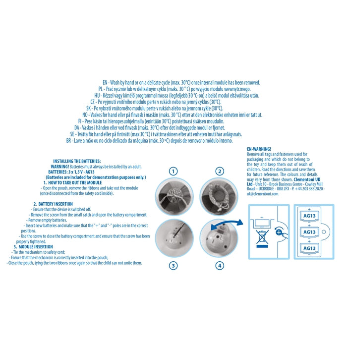Muzyczna Piłka Zwierzątka