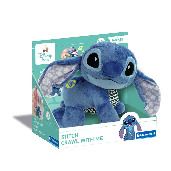 Pluszowy Stitch Raczkujemy Razem