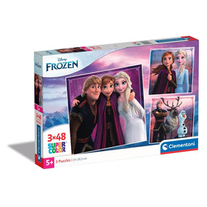 Disney Frozen - 3x48 elementów