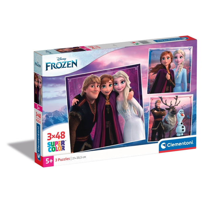 Disney Frozen - 3x48 elementów