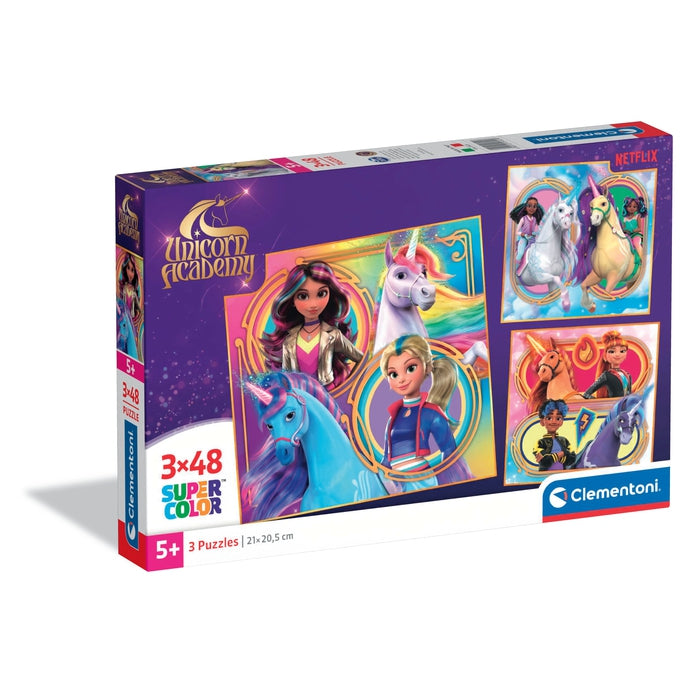 Unicorn Academy - 3x48 elementów
