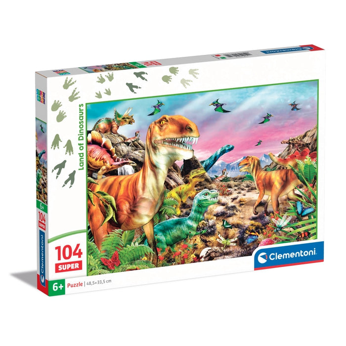 Land Of Dinosaurs - 104 elementów