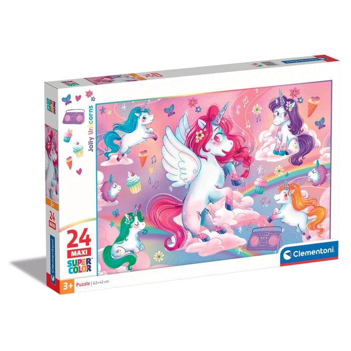 Jolly Unicorns - 24 elementów