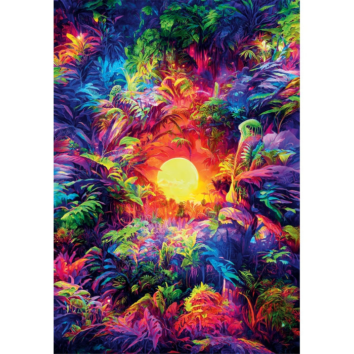 Colorboom Psychedelic Jungle Sunrise - 500 elementów