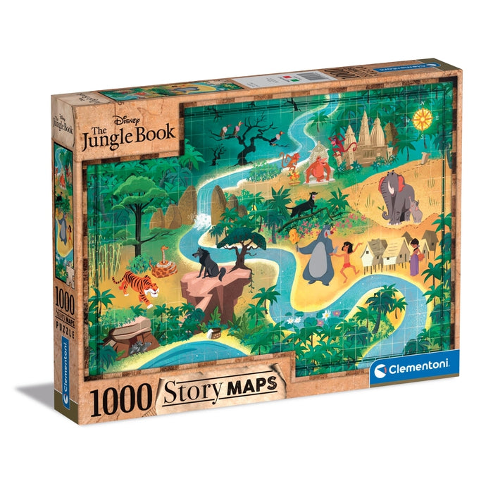Story Maps - Disney The Jungle Book - 1000 elementów