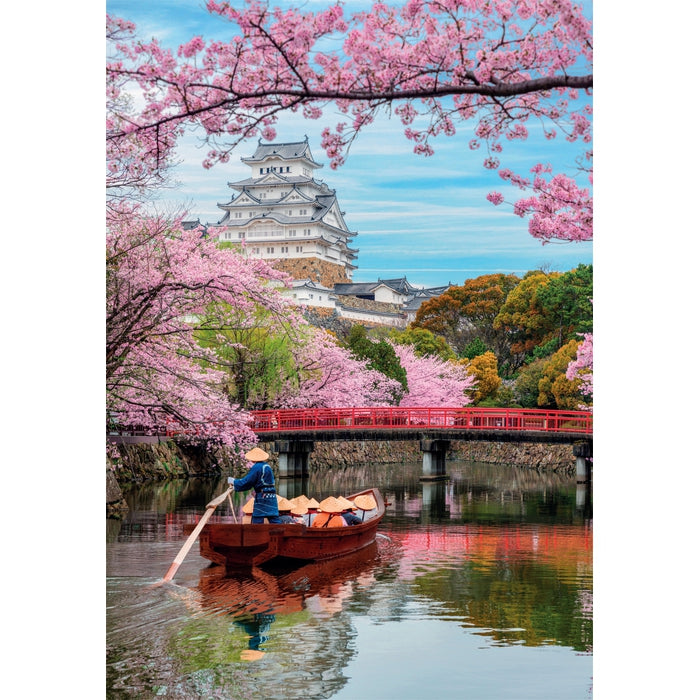 Himeji Castle In Spring - 1000 elementów
