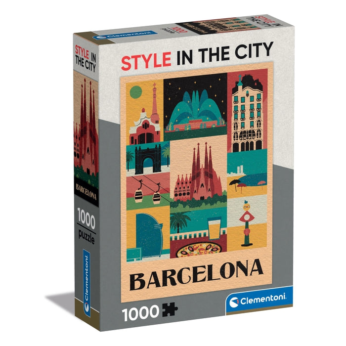 Style In The City - Barcelona - 1000 elementów