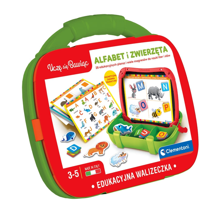 Edukacyjna Walizeczka Alfabet i Zwierzęta