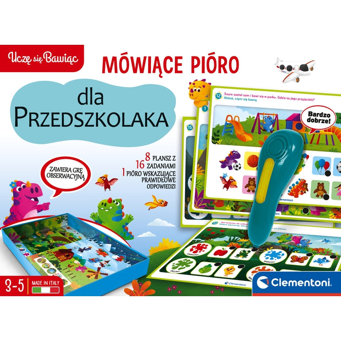 Mówiące Pióro 500 Pytań Przedszkolaka