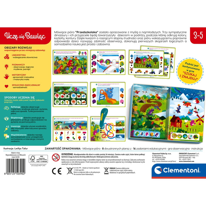 Mówiące Pióro 500 Pytań Przedszkolaka