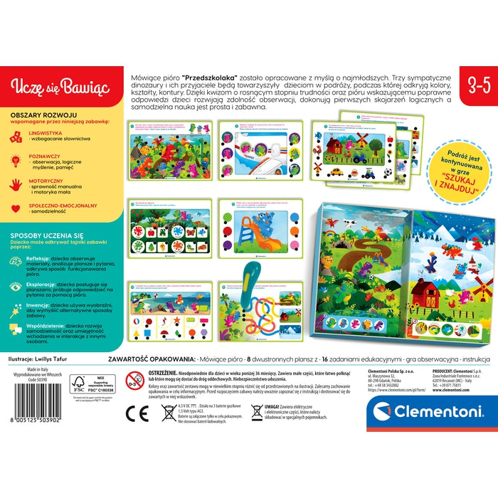 Mówiące Pióro 500 Pytań Przedszkolaka