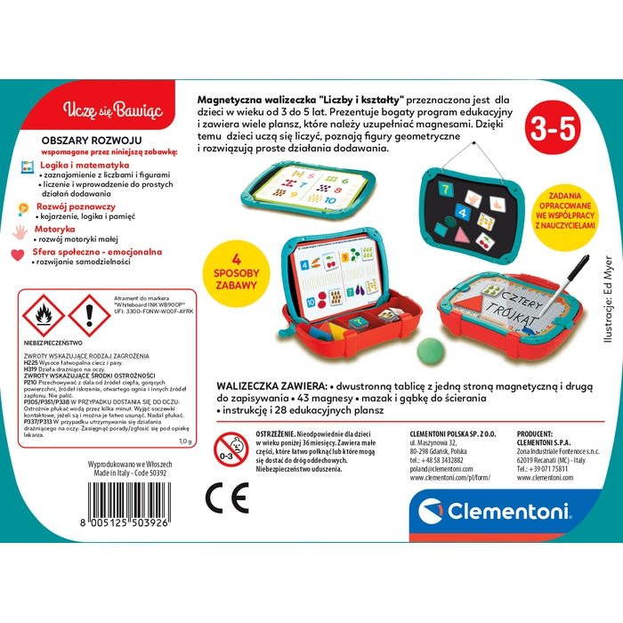 Edukacyjna Walizeczka Kształty i Liczby