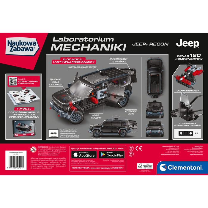 Laboratorium Mechaniki - Jeep Recon