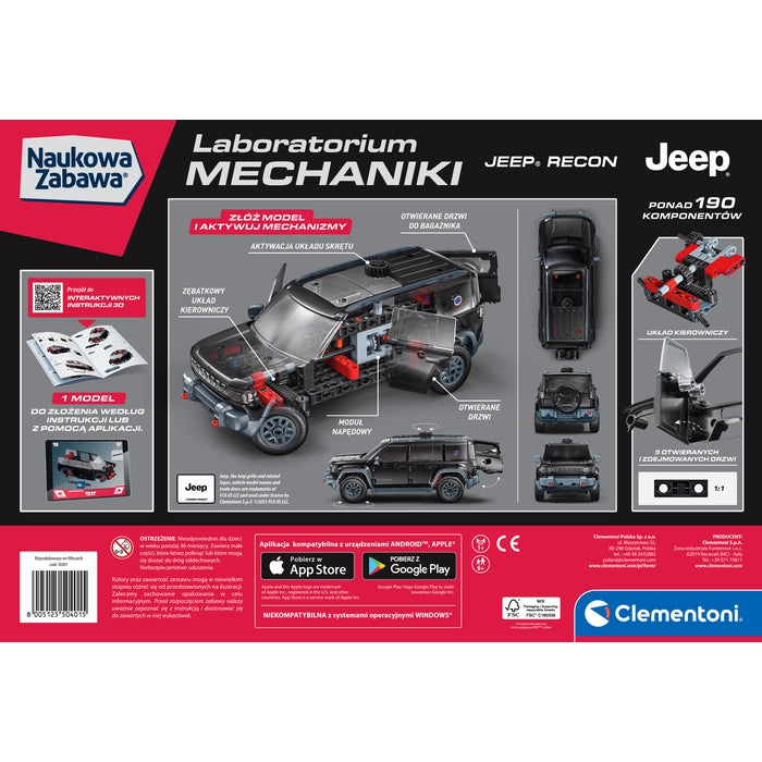 Laboratorium Mechaniki - Jeep Recon