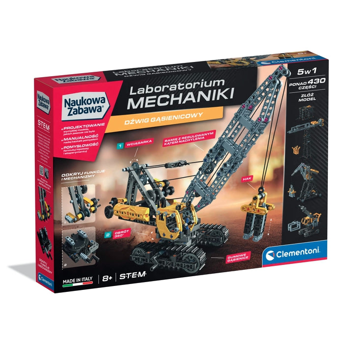 Laboratorium Mechaniki - Dźwig Gąsienicowy