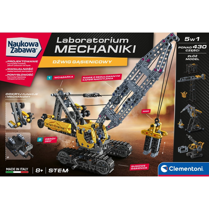 Laboratorium Mechaniki - Dźwig Gąsienicowy