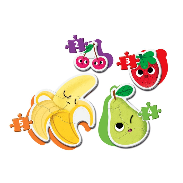 Fruits - 1x3 + 1x6 + 1x9 + 1x12 elementów