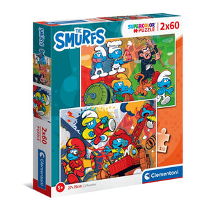 The Smurfs - 2x60 elementów