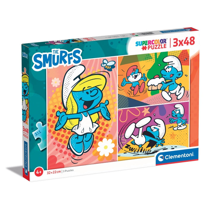 The Smurfs - 3x48 elementów