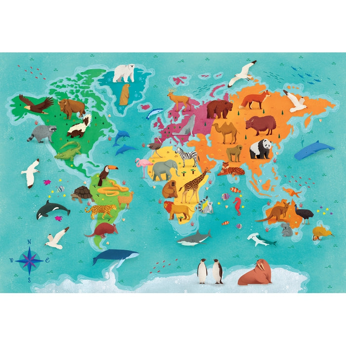 Animals in the world - 250 elementów
