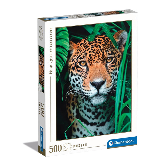 Jaguar In The Jungle - 500 elementów