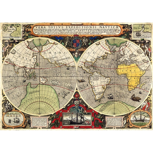 Antique Nautical Map - 6000 elementów