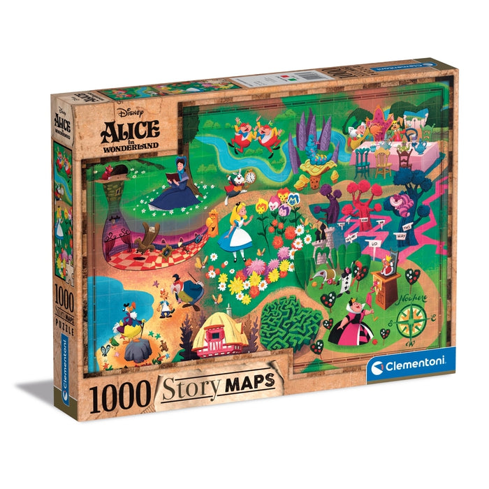 Disney Maps Alice - 1000 elementów