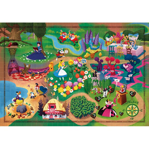 Disney Maps Alice - 1000 elementów